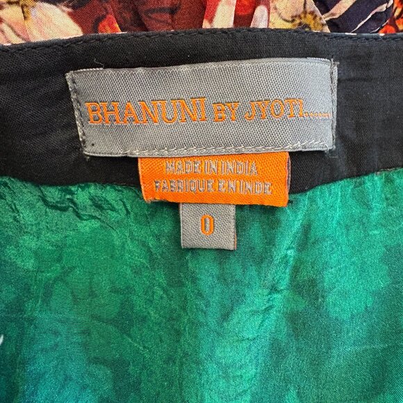 Anthropologie Bhanuni by Jyoti Tiered Colourful Maxi Skirt Size 0 - Picture 8 of 14